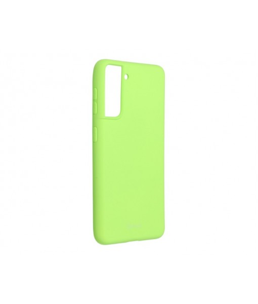 Husa Silicon Roar Jelly Compatibila Cu Samsung Galaxy S21, Lime